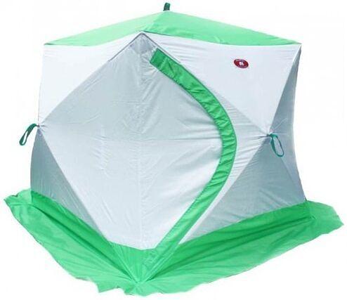 Палатка Медведь куб 3 эконом, 200х200х190 см. фото 4