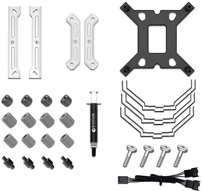 Устройство охлаждения(кулер) ID-Cooling SE-207-XT SLIM Soc-AM5/AM4/1151/1200/2066/1700 4-pin 15-35dB Al+Cu 220W 760gr Ret фото 8