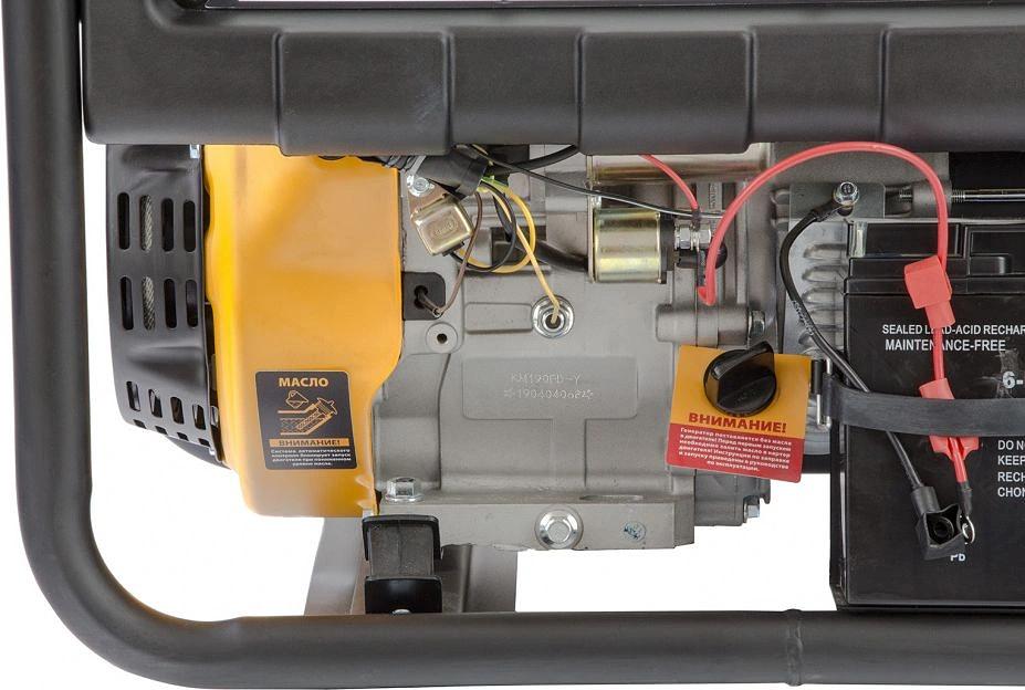 Генератор Denzel PS 70 EA 6кВт фото 9