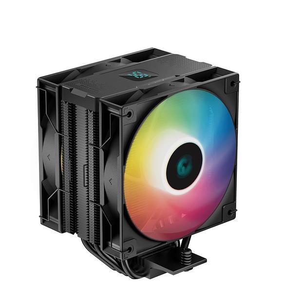 Вентилятор для процессора DeepCool AG400 DIGITAL PLUS black Socket 1700/115X/1200/AM5/AM4, 120mm, 2100rpm, 31.6 дБА, 220W, PWM 4-pin, Al-Cu (R-AG400-B фото 2