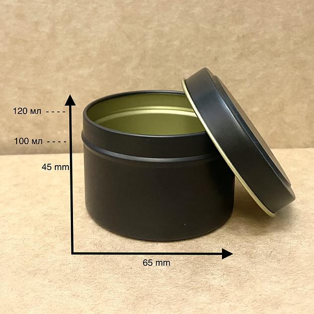 Свеча из кокосового воска в металлической банке Razzo room 120 мл фото 2