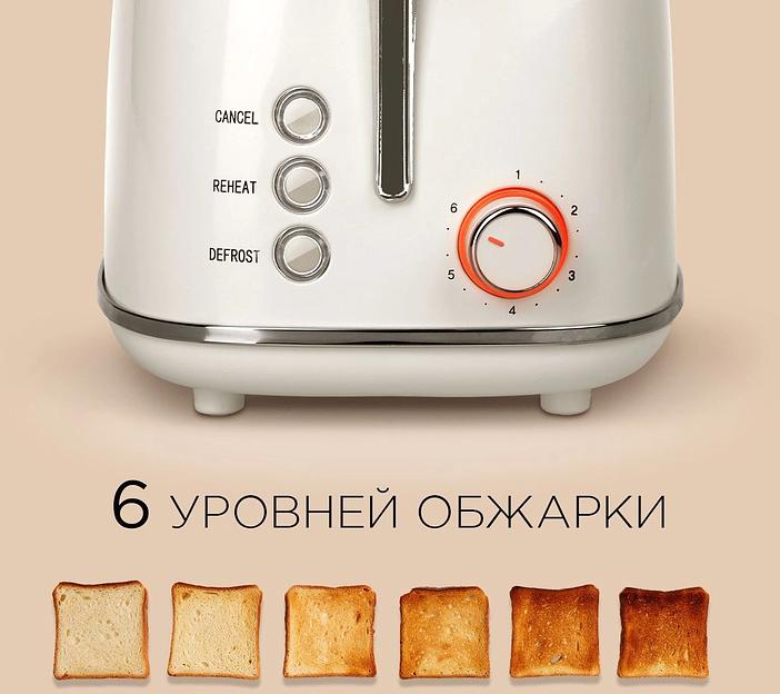 Тостер Redmond RT-M421 815Вт серый фото 7