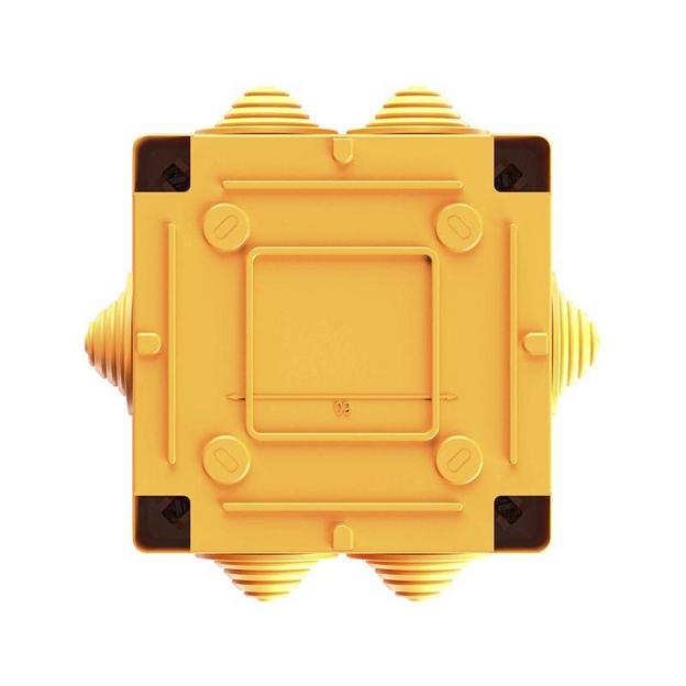 DKC FSB11510 Коробка пластиковая FS с кабельными вводами и клеммниками, IP56,100х100х50мм, 5р, 450V,20A,10мм.кв фото 5