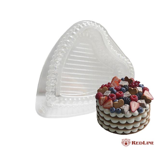 Коррекс с несъёмной крышкой RedLine «Сердце» прозрачный, 250 г ОПТ фото 2