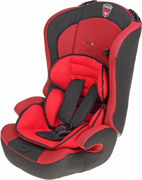 Детское автокресло Vixen «Оникс 1-2-3» цвет красный ОПТ фото 1