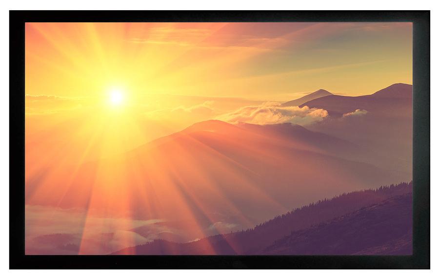 Экран на раме Cactus 158x280см FrameExpert CS-PSFRE-280X158 16:9 настенный натяжной фото 1