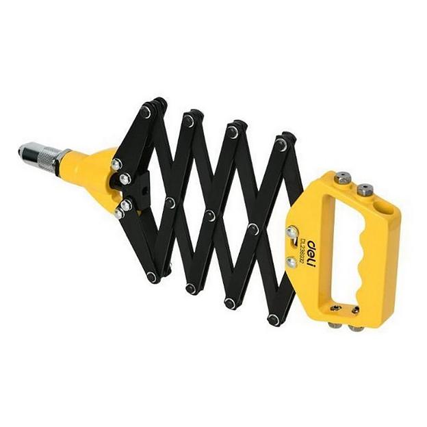 Заклепочник Deli Заклепочник рычажно-складной Deli DL236932 815мм, диаметр 3,2 / 4,0 / 4,8 / 6,0 / 6,4 мм фото 1