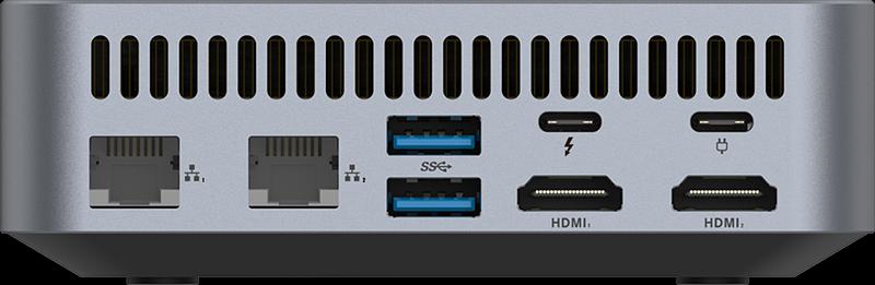 Персональный компьютер IRBIS Smartdesk mini PC i5-1235U (10C/12T - 1.3Ghz), 8GB DDR5, 256GB SSD M.2, Intel UHD, WiFi6, BT 5.1, 2xHDMI, 1xDP, 1xthunderbolt, 2xUSB Type-C, 4xUSB Type-A, fTPM, Mount VESA, Win 11 Pro, 1Y (ISDC5001PR) фото 2