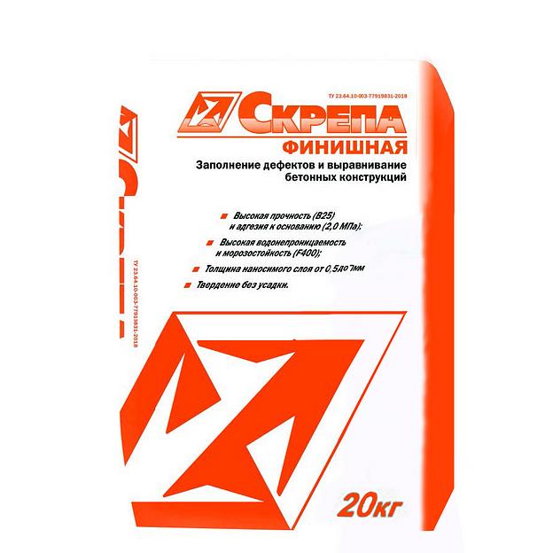 Скрепа финишная крафт-мешок 20 кг опт фото 1