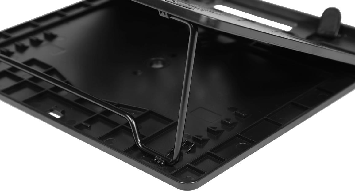 Подставка для ноутбука Buro BU-LS130 280x250x15мм пластик ABS черный фото 3