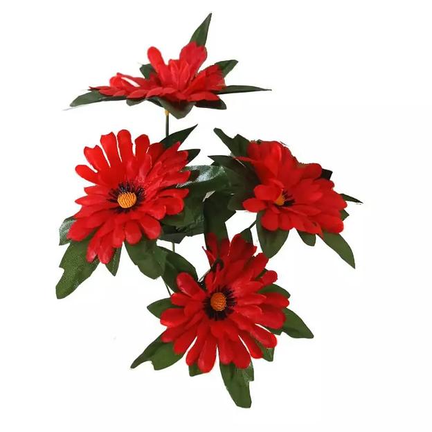 Букет с георгинами на 5 голов 30см 364-600 фото 1