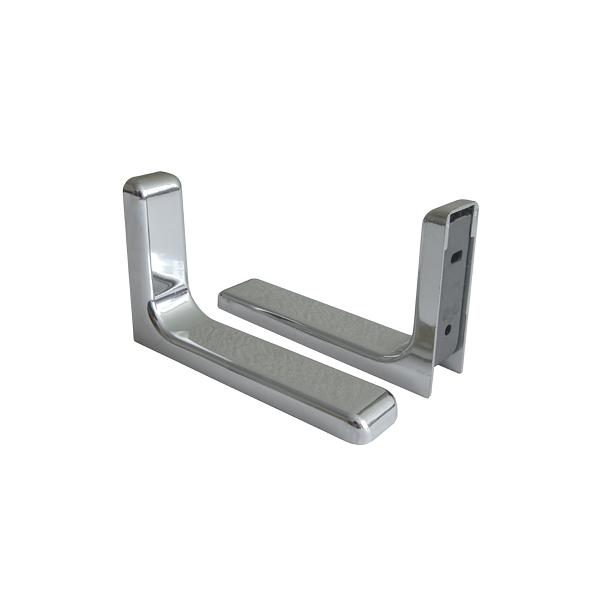 Полкодержатель 39106.03 (237х143х35), хром фото 1