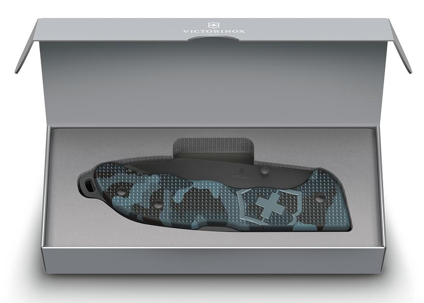 Нож перочинный Victorinox Evoke BSH Alox Navy (0.9425.DS222) 136мм 4функц. синий камуфляж подар.коробка фото 10