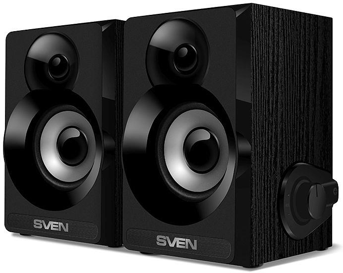 SVEN SPS-517, чёрный, акустическая система 2.0, USB, мощность 2x3 Вт(RMS) SVEN SPS-517 (SV-016180) фото 1