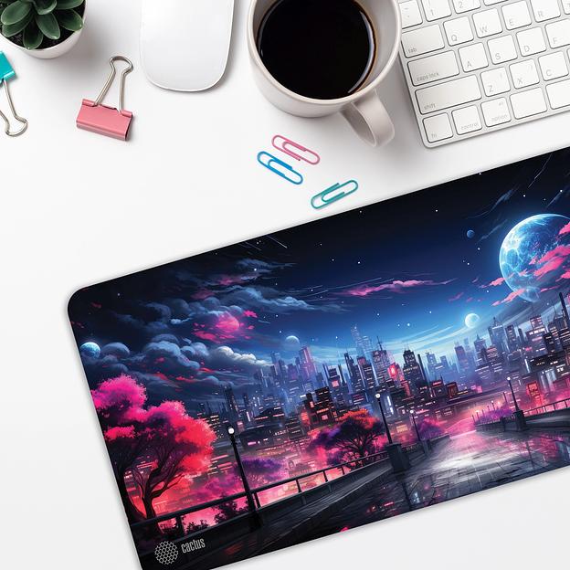 Коврик для мыши Cactus Fantasy space 900x400x3мм (CS-MP-PRO14XXL) фото 3