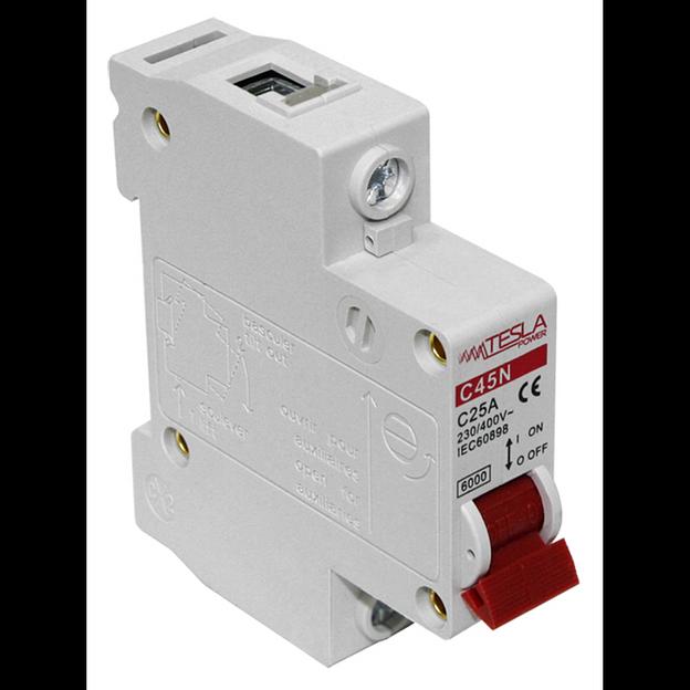 Автоматический выключатель 1Р 25А 4,5 кА х-ка С фото 2