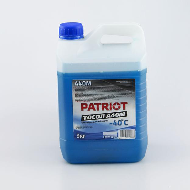PATRIOT Тосол А-40М 3 кг фото 1