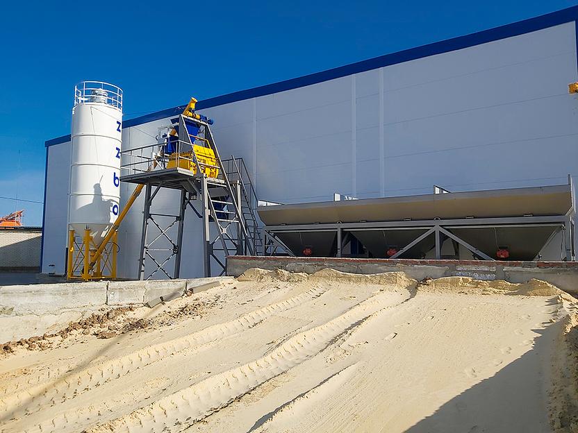 Бетонный завод СКИП-30 фото 3