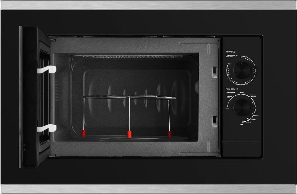 Микроволновая печь встраиваемая 20L HMT-2017GRILL BLACK WEISSGAUFF фото 2