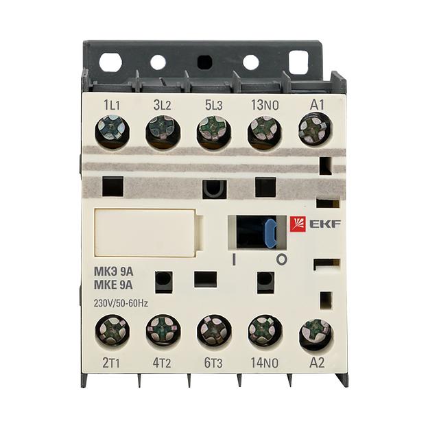 Мини-контактор МКЭ 9А кат. 230В AC 1НО PROxima EKF Mctr-s-9-230 фото 1