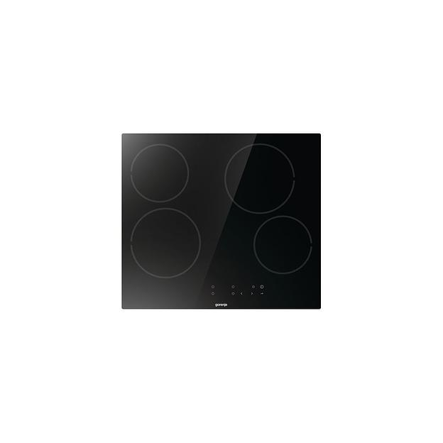 Электрическая варочная поверхность Gorenje ECT641BSCE, конфорок: 4 шт., стеклокерамика, независимая, черный фото 1