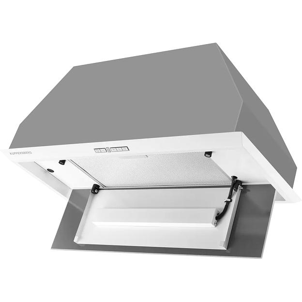 Встраиваемая вытяжка Kuppersberg INTRO 70 WHITE фото 2
