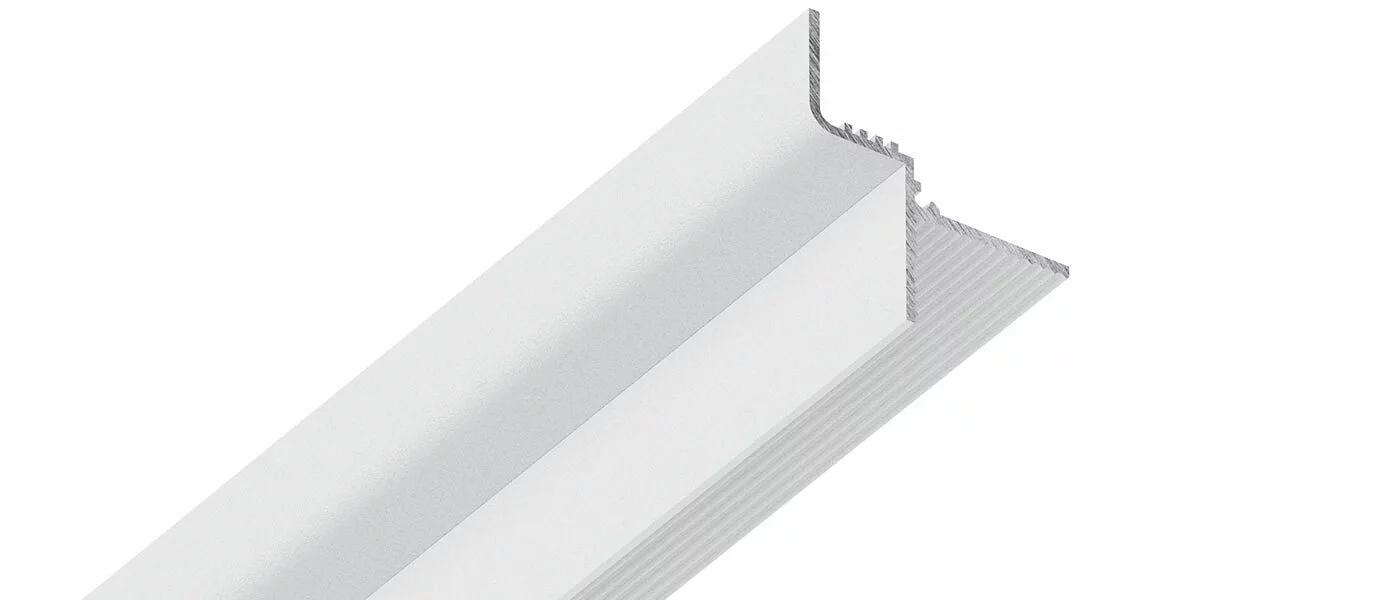 Теневой профиль FerGipps ТП 12 белый ОПТ фото 1