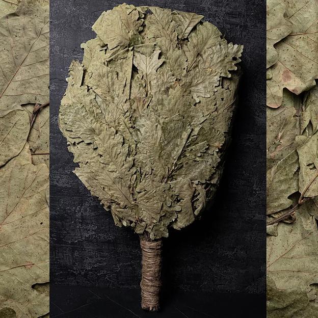 Дубовый веник в упаковке ОПТ фото 4