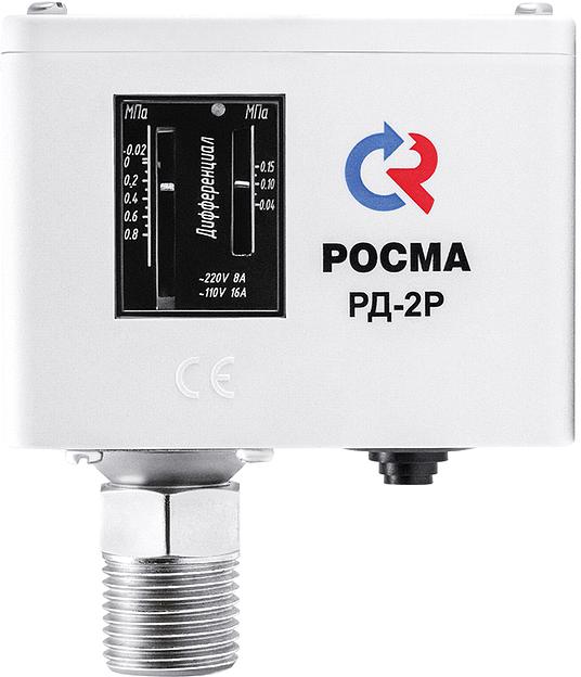 Реле давления РД-2Р-0.8 Мпа 1/2' модель 35 фото 1