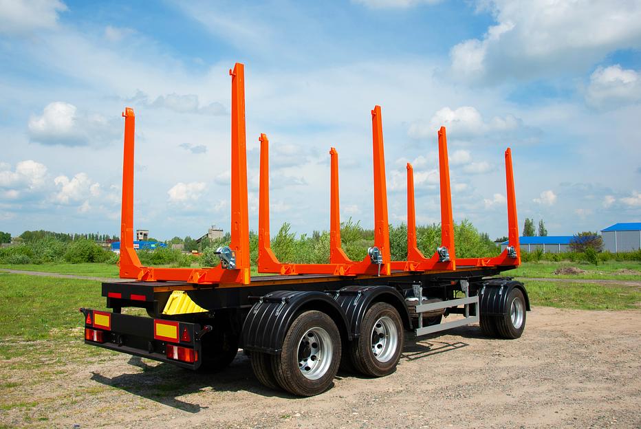 Прицеп сортиментовоз трехосный фото 2