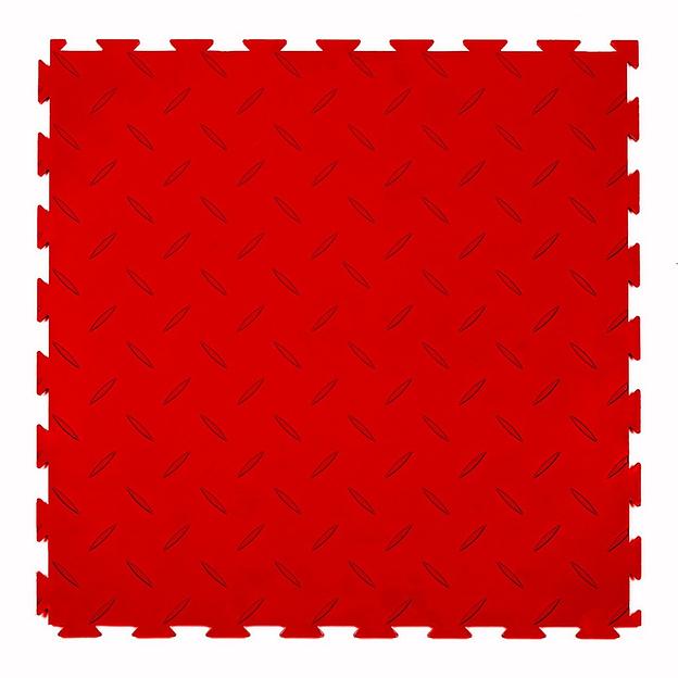 Sensor Rice – универсальное напольное покрытие, толщина 7 мм, Цвет Красный RAL 3020, Толщина модуля 7 мм. фото 1