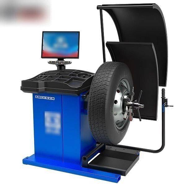 СБМП-200 Trucker luxe cтенд балансировочный грузовых и легковых колес фото 1