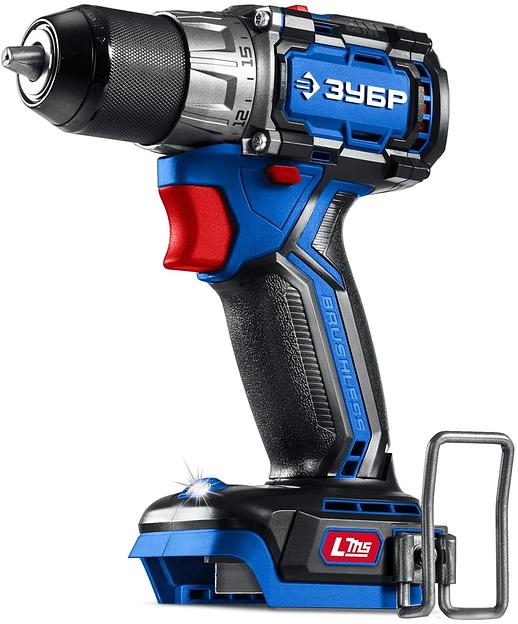 Бесщеточная дрель-шуруповерт ЗУБР КОМПАКТ #3 20 В, 50 Н·м, 2 АКБ LMS (4 А·ч), кейс, ПРОФЕССИОНАЛ (DB-50-42) фото 1