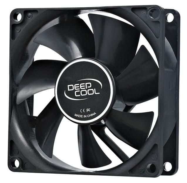 Вентилятор Deepcool XFAN 80 80x80x25mm 4-pin (Molex)20dB 82gr Ret фото 1
