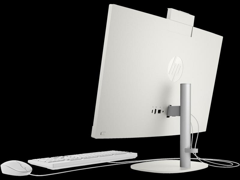 Моноблок HP ProOne 245 G10 All-in-One NT 23,8"LED UWVA IPS (1920x1080)Ryzen5-7520U,8GB,512GB,eng usb kbd,mouse,5MP,WiFi,BT,White,DOS,1Wty фото 3