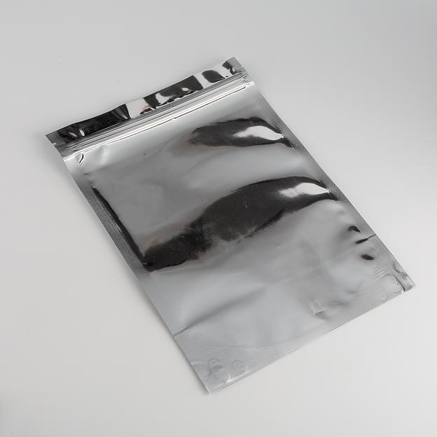 Пакет дой-пак 160*230+90 92мк металл - 50 шт фото 1