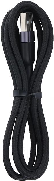 Кабель Hoco U117 IP(01481) 1м черный фото 3