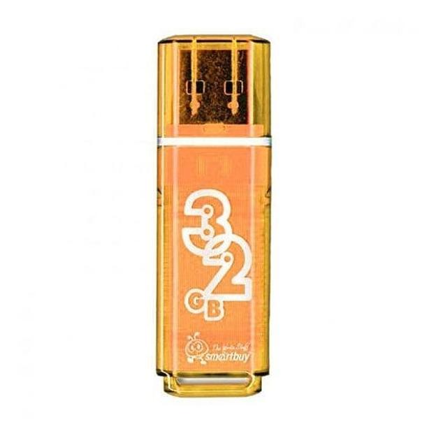 Smartbuy USB Drive 32Gb Glossy series Orange SB32GBGS-Or фото 1