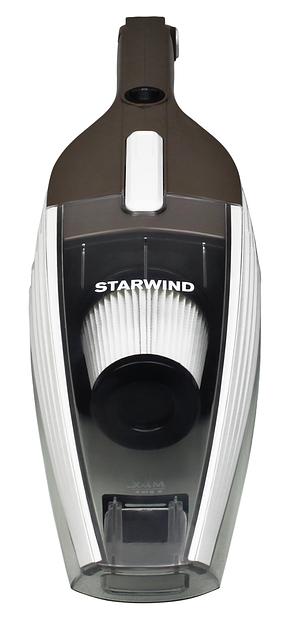 Пылесос ручной Starwind SCH1260 1000Вт серый/белый фото 8