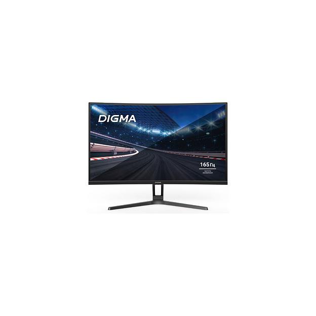27" Монитор Digma Overdrive 27A510Q, 2560x1440, VA, 165Гц, 2хHDMI, 2хDP, изогнутый, черный [dm27vg02] фото 1