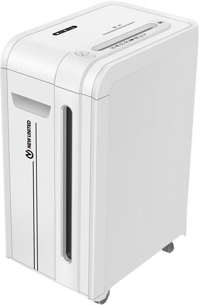 Шредер New United Etalon ET-25C Force белый (секр.P-4) перекрестный 22лист. 34лтр. скрепки скобы пл.карты CD фото 1