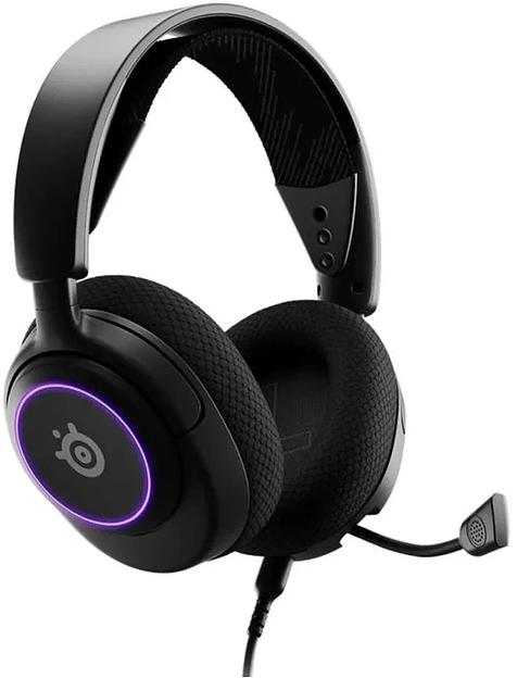 Наушники с микрофоном Steelseries Arctis Nova 3 черный 1.2м оголовье (61631) фото 1