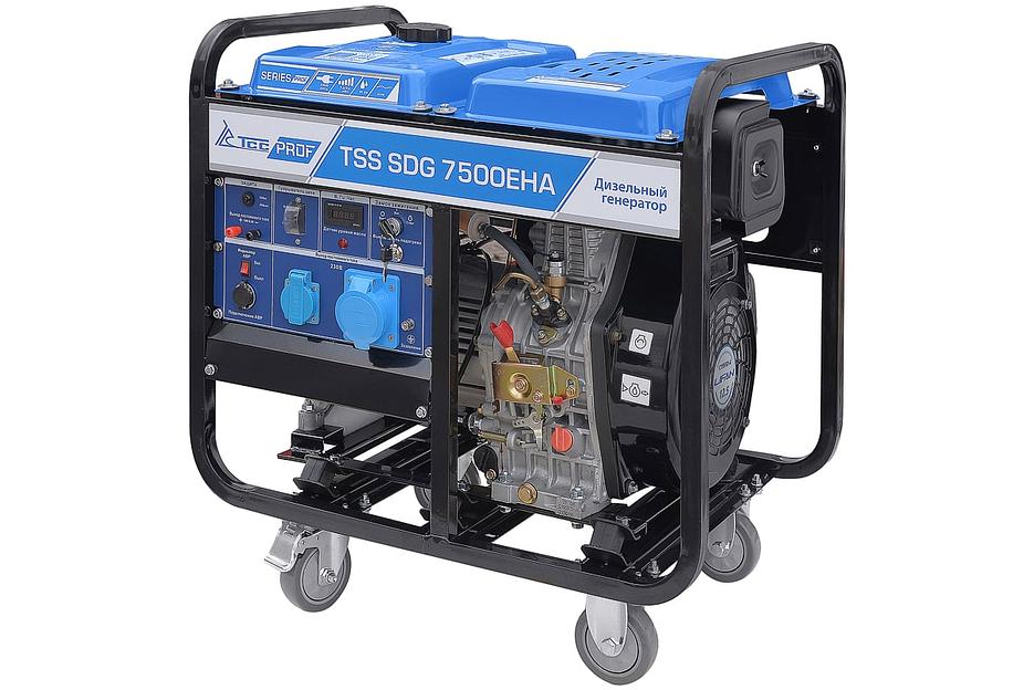 Дизельный генератор TSS SDG 7500EHA ОПТ фото 1