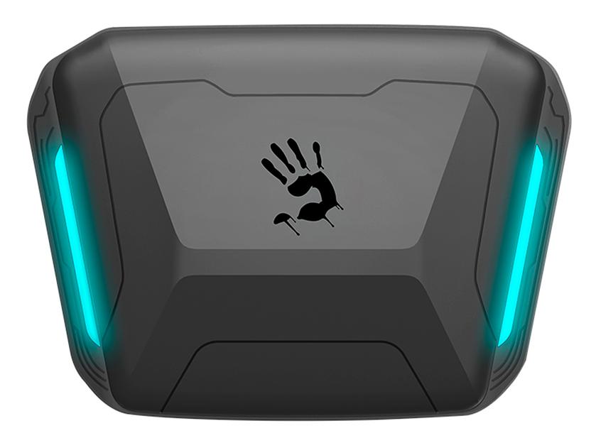 Наушники с микрофоном A4Tech Bloody M70 черный/синий вкладыши BT в ушной раковине (M70 BLACK+BLUE) фото 9