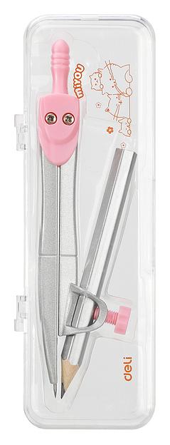 Циркуль Deli EH601 в компл.:карандаш фото 2