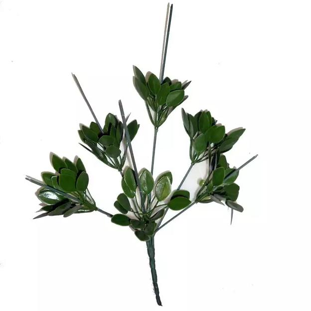 Подбукетник 6 голов и 6 пластиковых листов 34см 012-182 фото 1