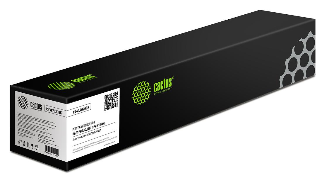 Картридж лазерный Cactus CS-VL7020BK 106R03745 черный (23600стр.) для Xerox VersaLink C7020/C7025/C7030 фото 1