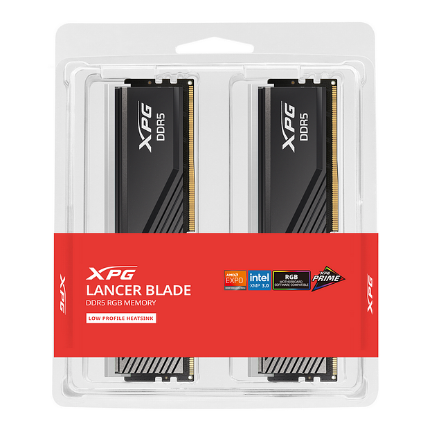 Оперативная память DDR5 2x16GB 6000MHz A-Data AX5U6000C3416G-DTLABRBK XPG Lancer RGB RTL PC5-48000 CL34 DIMM 288-pin 1.35В kit dual rank с радиатором Ret фото 4