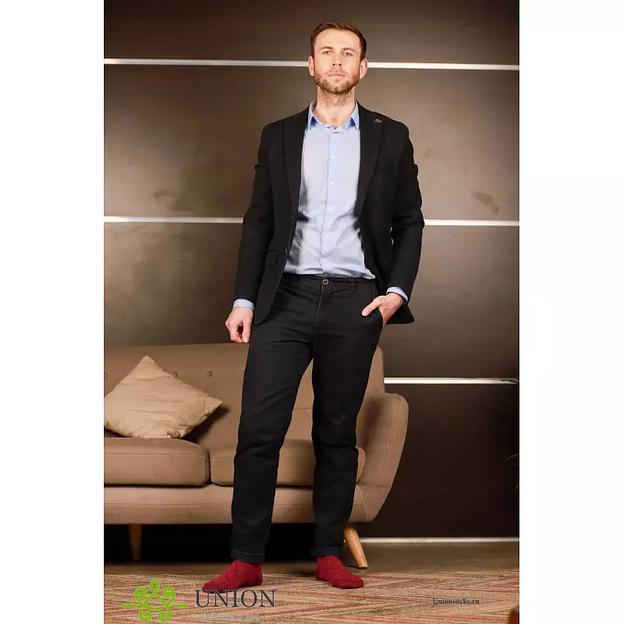 Носки мужские 10 пар «Бурбон Ромб» ОПТ фото 4