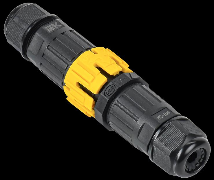 Коннектор кабельный герметичный WTP-204 3 PIN IP68 фото 1